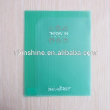 plastic PP pockets file folder