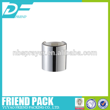 24 / 28 disc cap , all white plastic cap / aluminum press cap