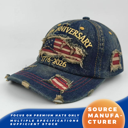 Topi Baseball Cuci Bendera AS Hari Jadi ke-250