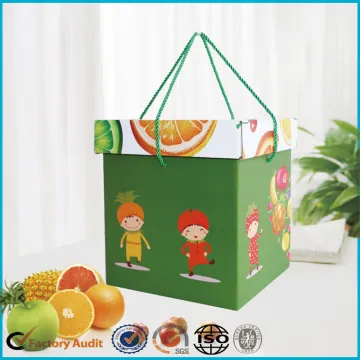 Fruit Carton Packing For Apple and Banana