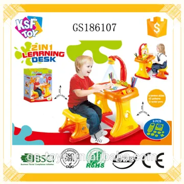 4 In 1 Learning Table Lamp Projector Multifunctional Educational Learning Desk