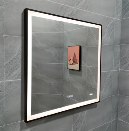 bathroom smart mirror Acrylic frame vanity LED mirror