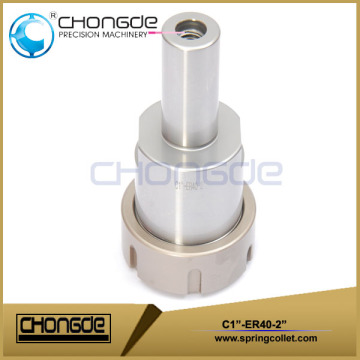 ER40 1" Collet Chuck With Straight Shank