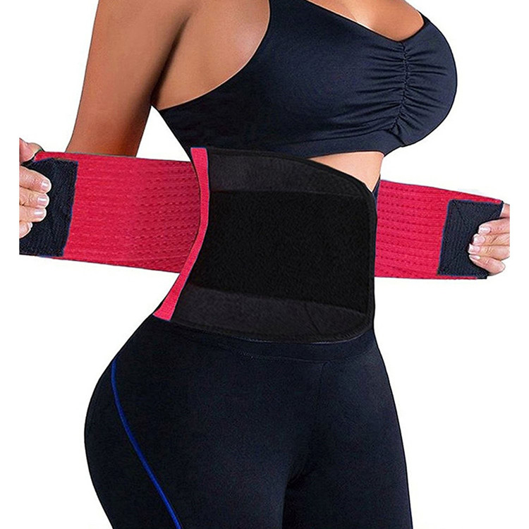 Umqeqeshi we-Neoprene Waist Belt Waist Trimmer Body Shaper