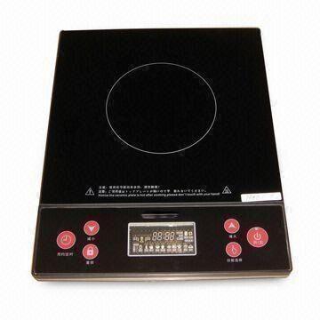 One-zone Induction Cooker with Touch Control and 1,800/2,000W Power Output
