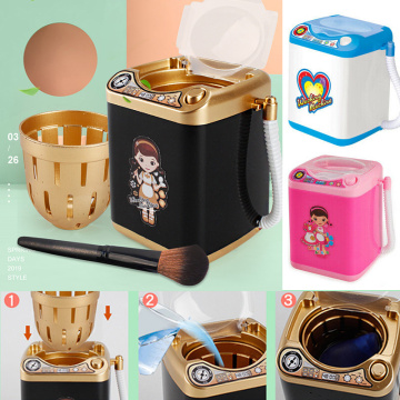 2020 Newest Sponge Makeup Brushes Cleaner Mini Electric Washing Machine Toy Pre School Toy Wash Beauty Makeup Brushes Tools