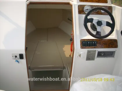 waterwish QD 20.5 CABIN fiberglass sea boat