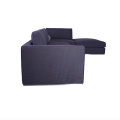 Grey Fabric Richard Left Sectional Sofa