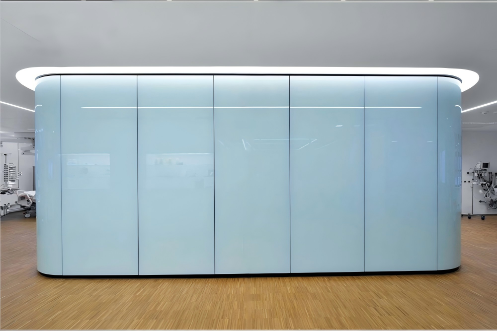 WhiteBlack Back Painted Glass 
