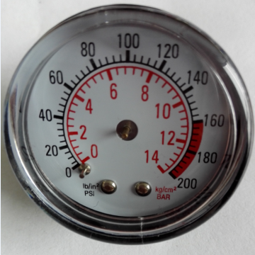 Iron diaphragm pressure gauge with best price