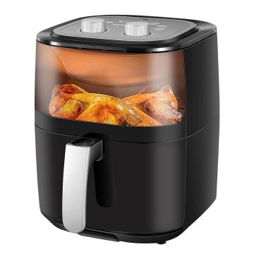 Premium Brand 5L Smart Visual Black Air Fryer Cook