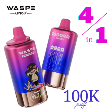 WASPE 100K Four Flavor Adjustable Disposable Vape Pen
