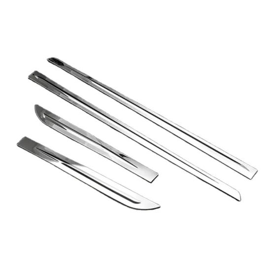 Chromed Car Side Door Molding Trim for Toyota Prius 50 2015