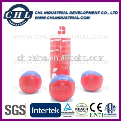 Mini PU juggling ball with paper tube