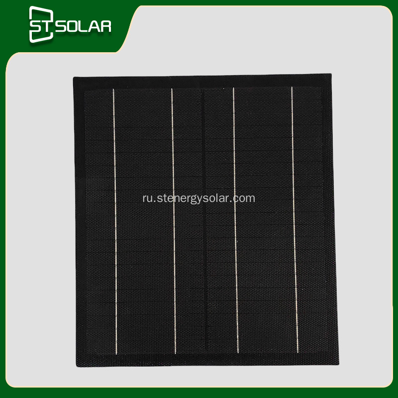 Etfe Alll-черная монокристаллическая солнечная панель 25 Вт
