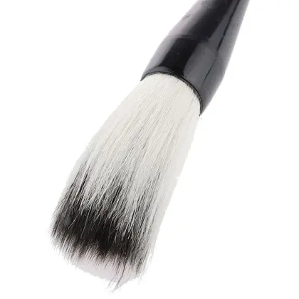 Chinese Writing Brush Calligraphy Brushes Wolf & Goat Hair Short Bamboo Shaft Painting Brush Chinese Drawing Supplies