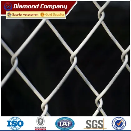 hot dipped galvanized baseball fields Diamond hole chain link fence