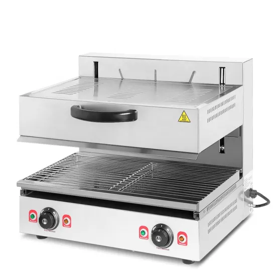 Best Price Commercial 5.6kw Electric Lift Salamander Grill for Kitchen Equipment