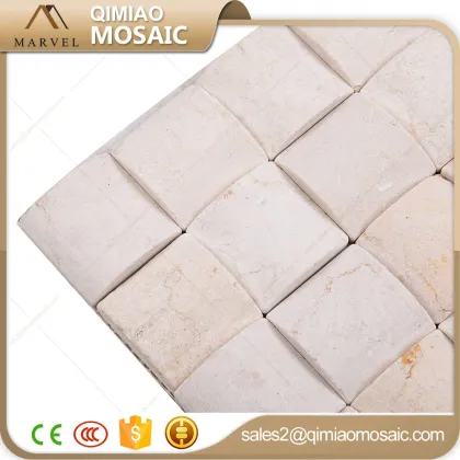 Italy Big Size 3D Stone Brick Mosaic Interior Wall Tiles Price