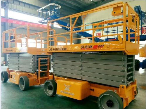 Hot sale 14m electrical scissor man lift