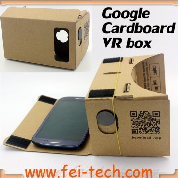 Fordable VR google cardboard box