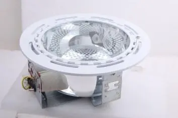 SQUARE HORIZONTAL CFL DOWNLIGHT 1 X E27 2 X E27 8\"6\"5\"3\"4\"2.5\" 3