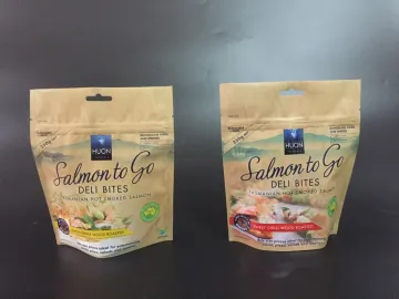 Resealable Kraft Paper Stand Up Pouches