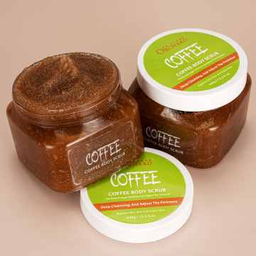 Trending Custom Logo Sugar Coffee Body Scrub for Deep Cleansing and Gentle Exfoliation