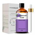 Aceite esencial de violeta orgánico 100% puro para anti -inflamación, cuerpo, piel