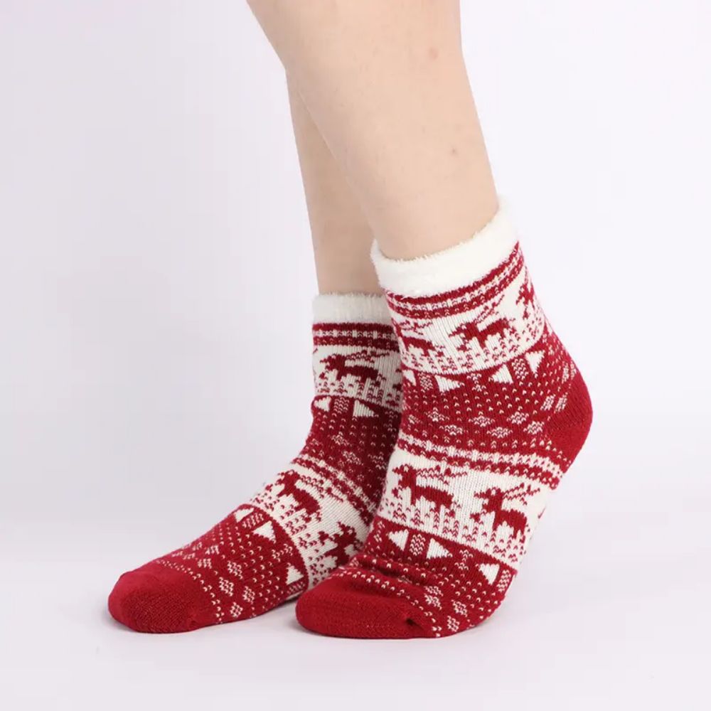 Christmas Knitted Socks