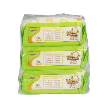 Biodegradable baby wet wipes