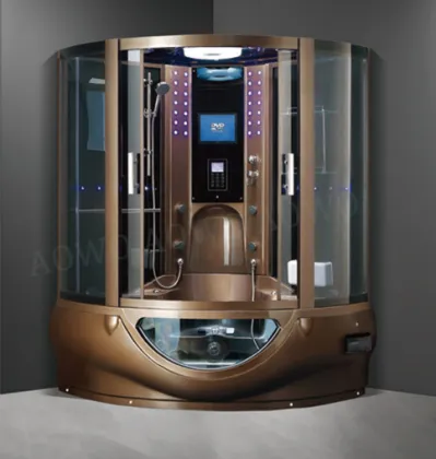 Luxury Shower Rooms: Steam Rooms, Spa Bathtubs, and Massage Steam Cabins