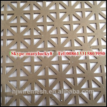 Anodized perforated facade/Anodized perforated aluminum facade