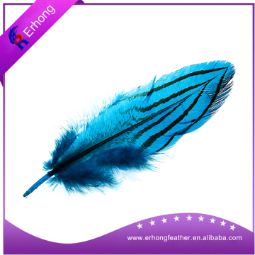Dyed colorful feather for hat decoration
