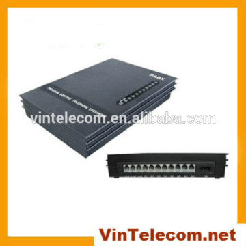 Hot selling 8 extension lines PBX for soho business telephone PABX system