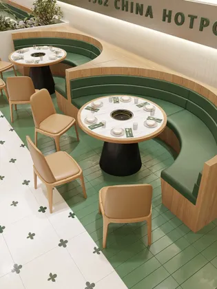 Chinese fine dining room sofa