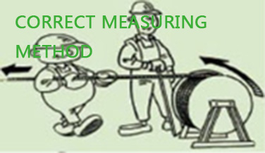 correct measuring method