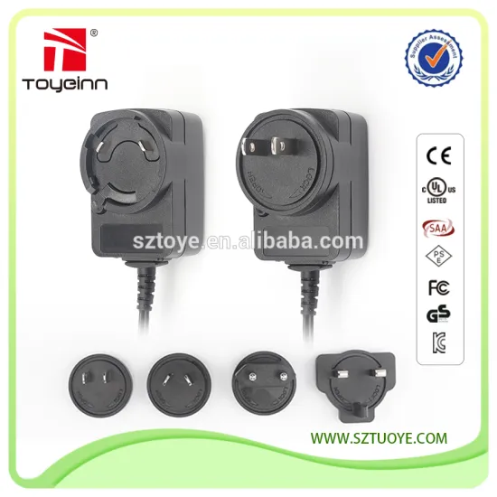 Interchangeable plug 5V 12V 500mA 1000mA power adapter switching supply