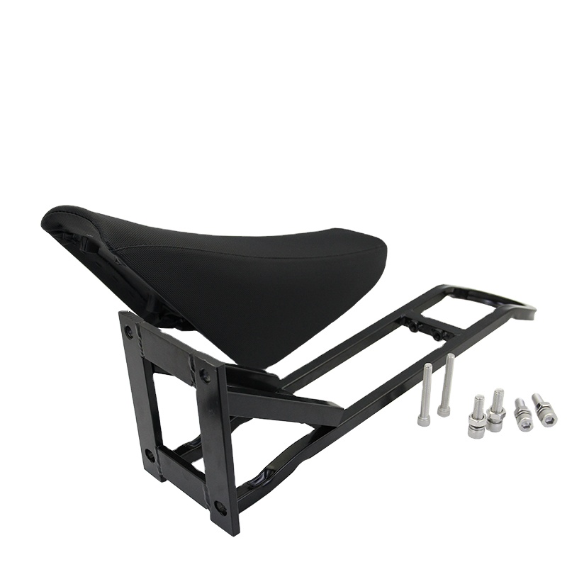 Asiento de bicicleta de bombardero de sigilo asiento de motocicleta suave