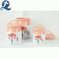 Amazon popular storage decal container ceramic canister