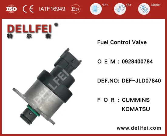 Diesel Engine Fuel Pressure Regulator Metering Solenoid Valve 0928400784 for CUMMINS,KOMATSU