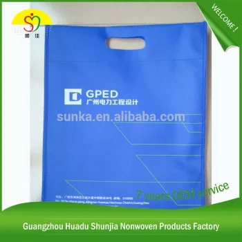 Environmental Nonwoven Promotional Eco-Friendly Nonwoven Bags / Non Woven Shopping Bag Recycled Pp Nonwoven Bag
