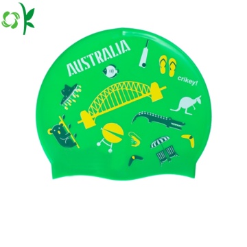 Hot Selling Waterproof Silicone Swim Cap for Swimming