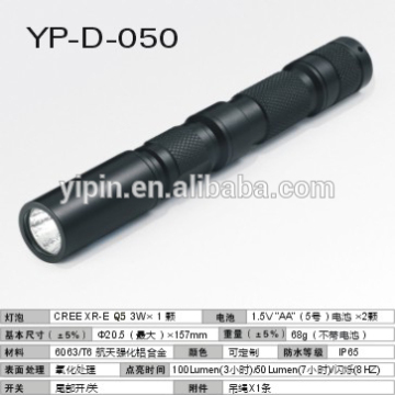 High power led flashlight AA waterproof led flashlight torch super flashlight
