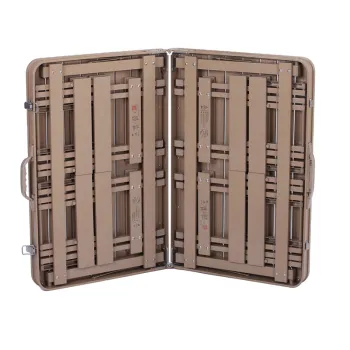 Portable Aluminum Camping Table with Carry Bag for Outdoor Activities