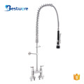 Grifo extraíble para lavabo de cocina con rociador