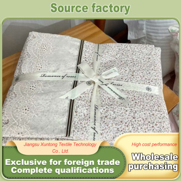 Conjunto de cama 100% algodão puro para o máximo conforto