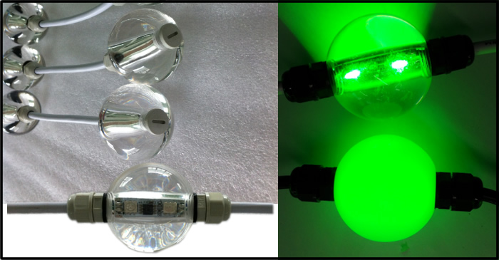 360 Degree Led Video Curtain Ball Light