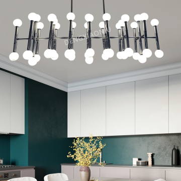 Customized Modern LED Chandelier Pendant Lamp for Living Room and Hotel Decoration