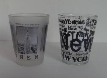 2 Oz Shot Glass with Logo